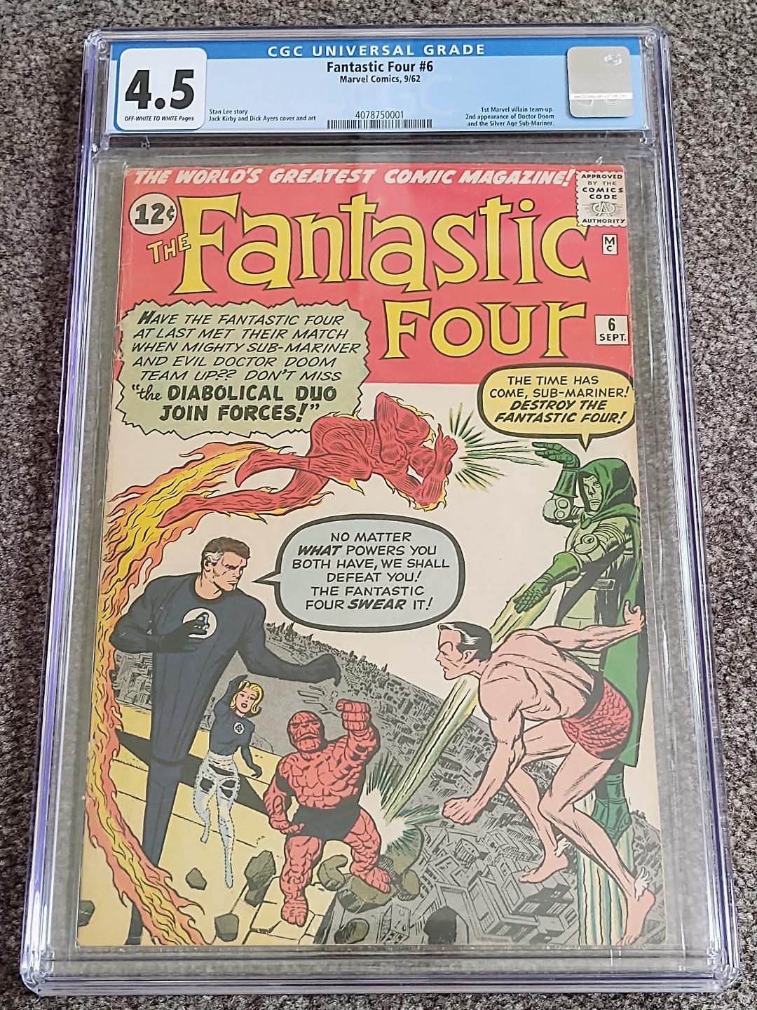 Fantastic Four #6 (9/62)